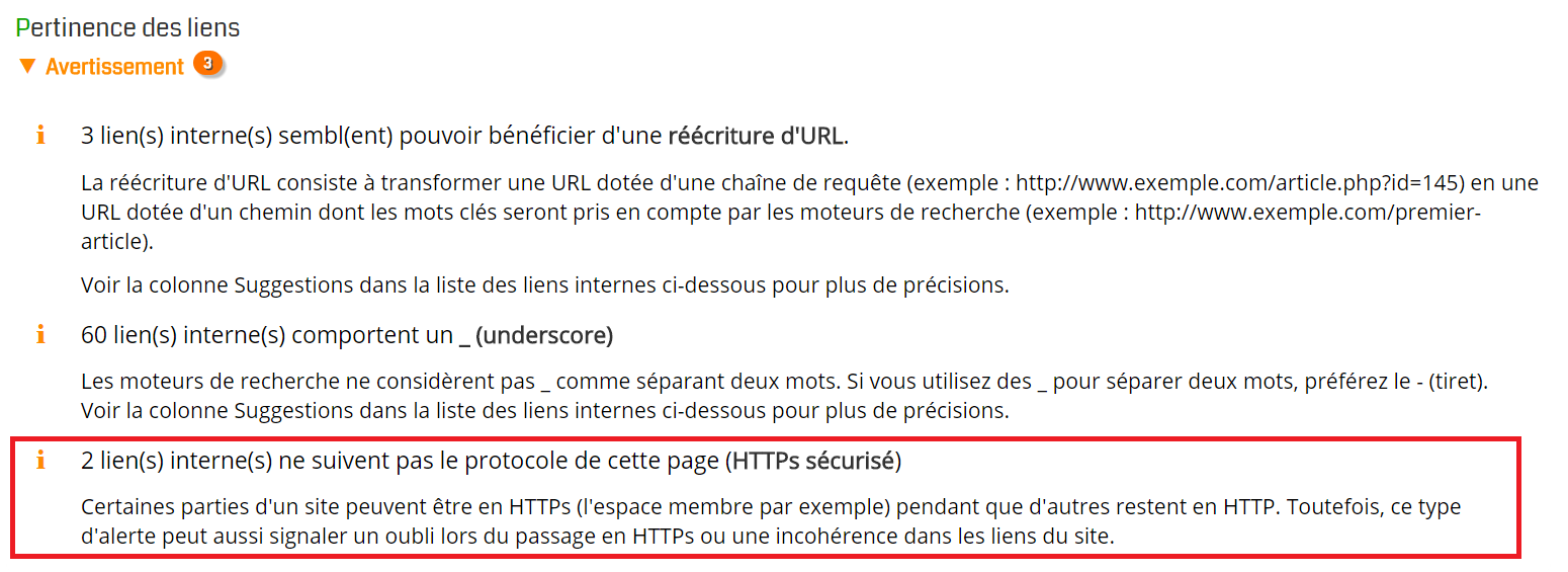 Incohérence HTTP/HTTPs